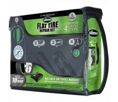 Automatická opravná sada Slime Flat Tyre Repair Kit – pre defekty osobných áut