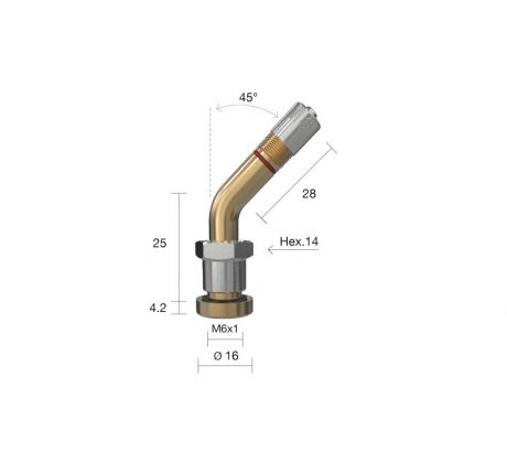 Ventil TPMS 1392