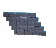 Nalepovacie závažie 60g  12x5g Antracit