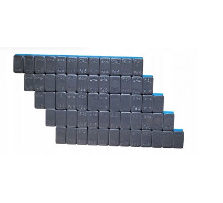 Nalepovacie závažie 60g  12x5g Antracit