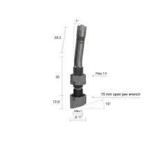 Ventil TPMS 70MS-07°