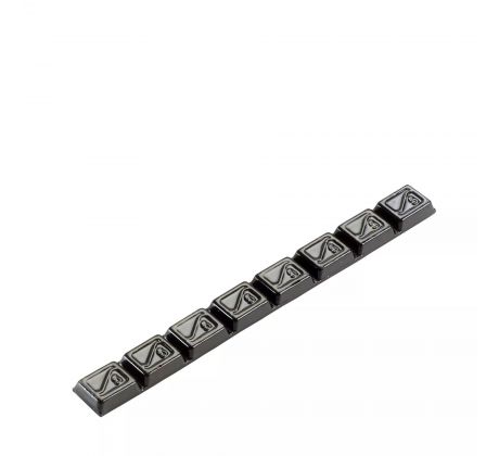 Motocyklové vyvažovacie závažie čierne 50g SPEEDLINER®