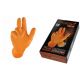 Pracovné rukavice nitrilové  GRIPPAZ PREMIUM vel. XL 50ks Orange copy
